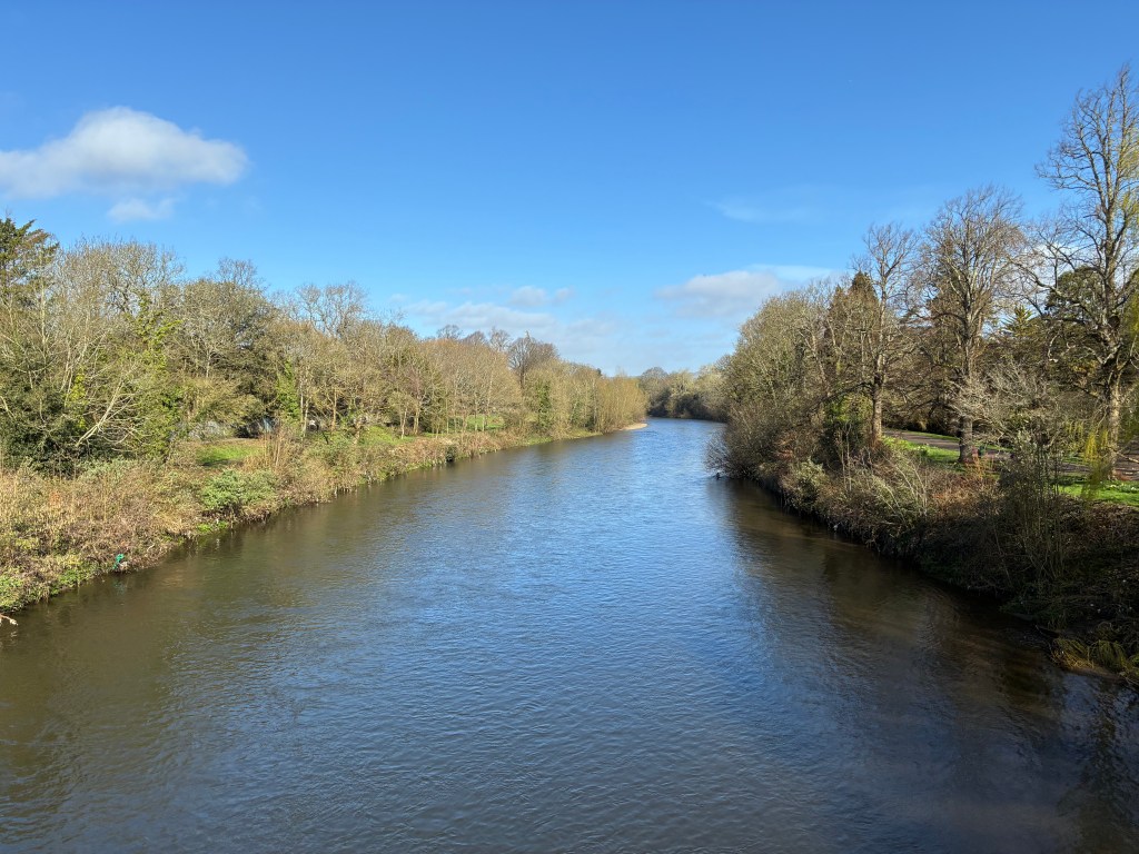 iPhone 17e main camera sample, river 