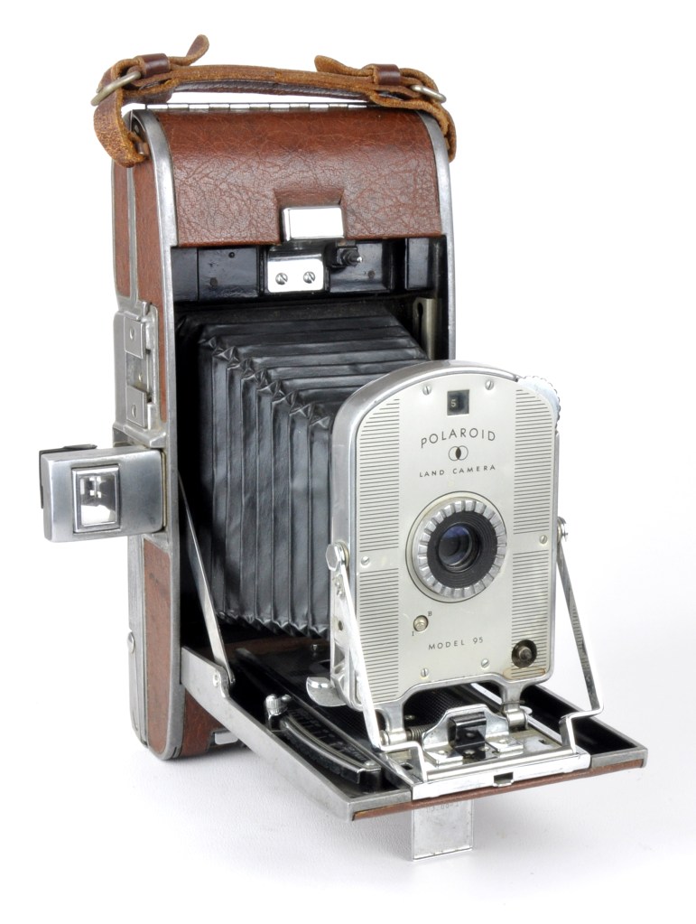 The Polaroid Model 95, in 1948 was the first truly viable instant picture camera