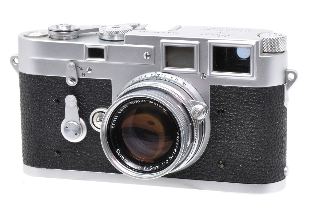 Leica M3, the first Leica with a bayonet lens mount and an important landmark for Leitz in 1954