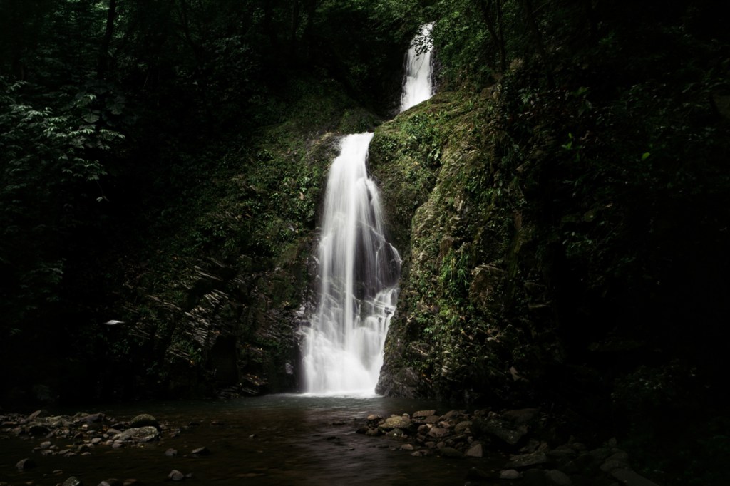 photo of a waterfall