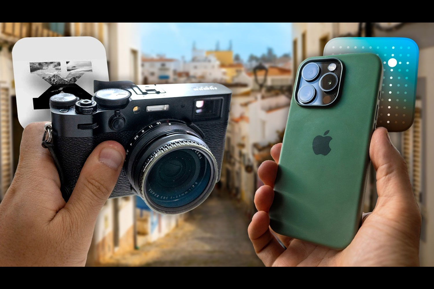 Can an iPhone beat a proper Fujifilm camera for travel? You'll be surprised by this result!