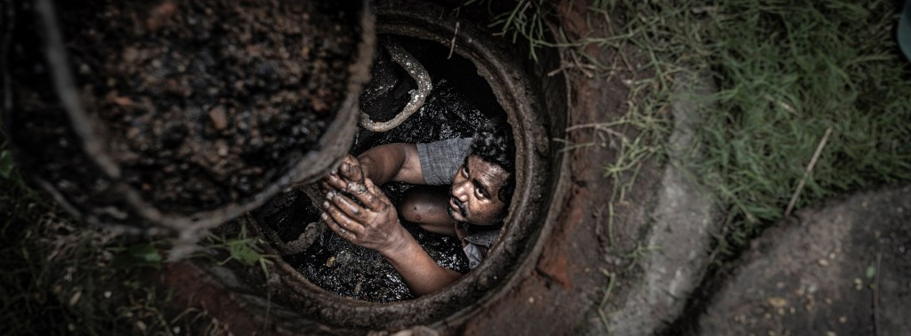 Around five million people in India work as “manual scavengers”, who clean and unblock the country’s municipal sewage lines and private septic tanks in return for a pitiful 386 Indian rupees – around £4.10.