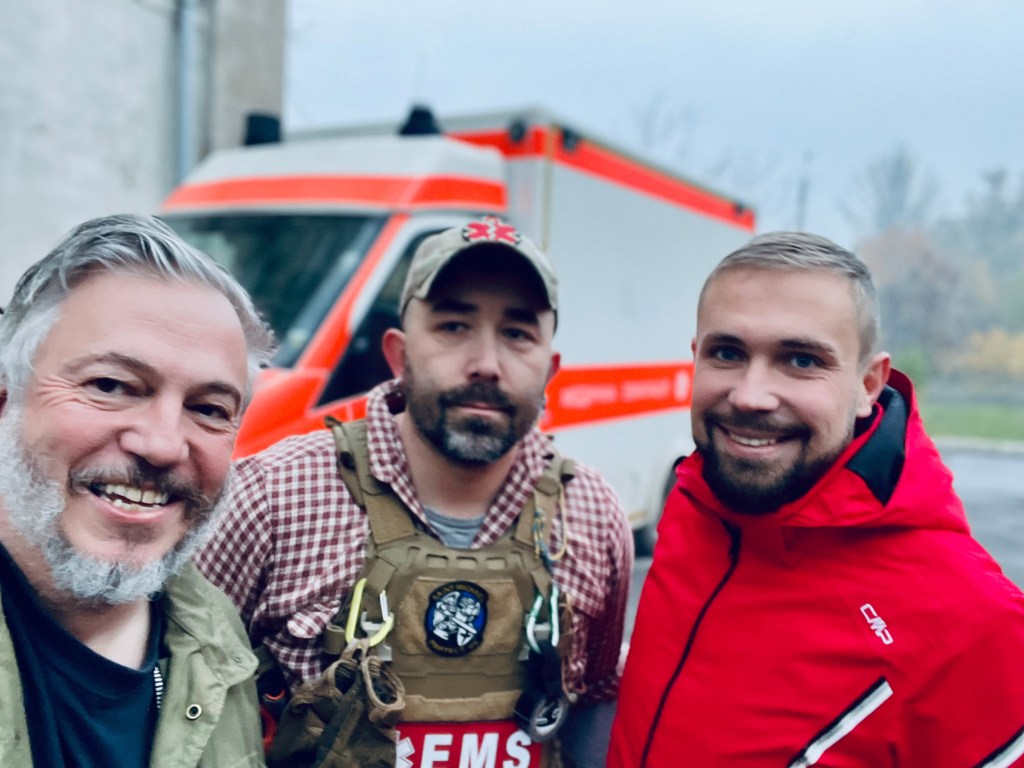 Traveling with the @legacyofwarfoundation ambulance through Lyman, Kramatorsk, Izyum, and Kharkiv, Ukraine.