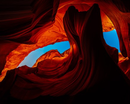 Ryszard’s winning image, taken at Antelope Canyon, Arizona Sony A7R III, Sigma 12-24mm f/4 DG HSM Art, f/8, ISO 1250, 1/250 sec