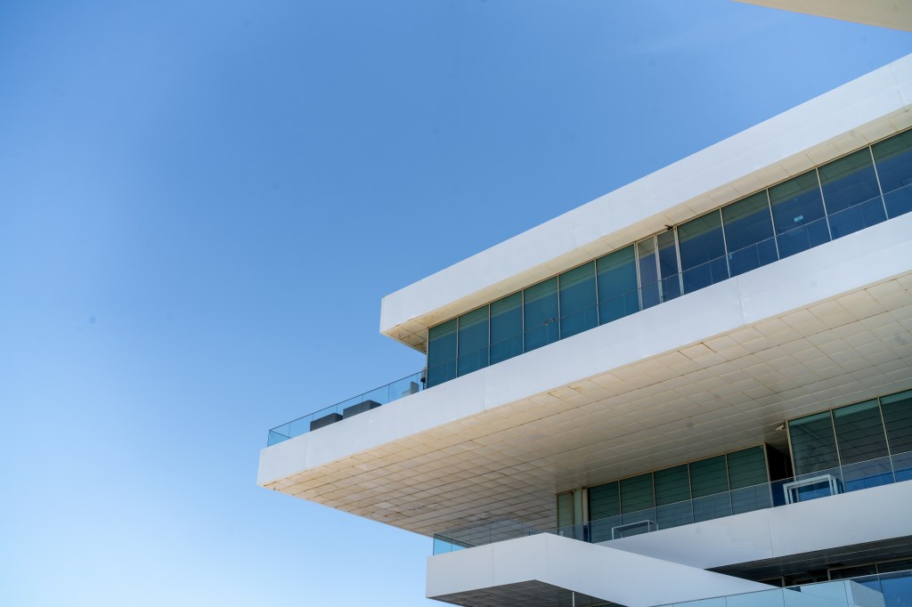 Viltrox AF 35mm F1.8 EVO II sample image. A modern building