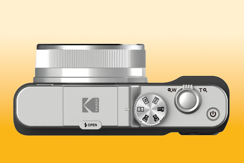 Kodak PixPro C10, top. Image: GT Company