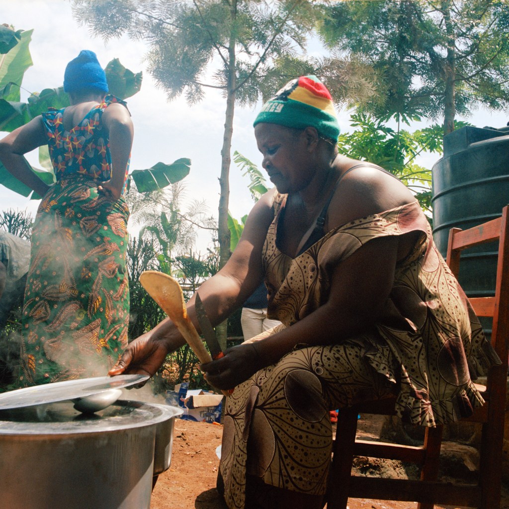 “Olive. A humble, funny and unbelievably strong woman who’s resilience and ability to forgive is a constant source of inspiration and learning for me. She has fought her whole life for her rights and continues to do so. Indeed her whole community and the women’s collective farm they’ve created is a testament to the strength of Rwandan women. It’s a place of harmony, hope and joy.” Image Credit: Giles Duley
