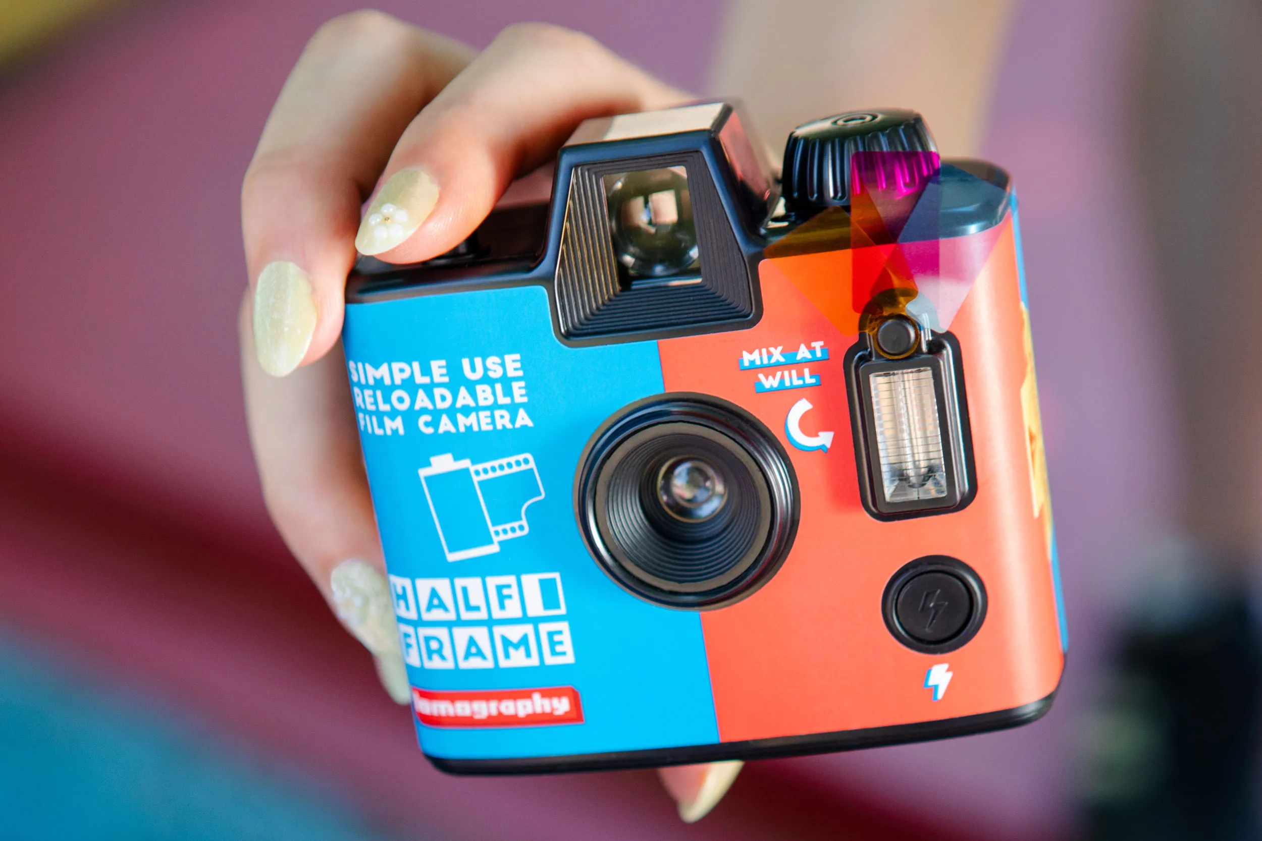 Lomography Half-Frame Simple Use Reloadable Camera Launches