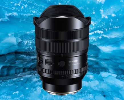TAMRON 12-20mm F2.8 lens. Image: Tamron