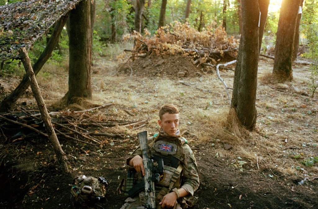 ‘Twist’ from Khartiia Brigade of the Ukrainian National Guard, Kharkiv region, September 2024. Ukraine Photo Diary: 2024-2025. Image Credit: Giles Duley