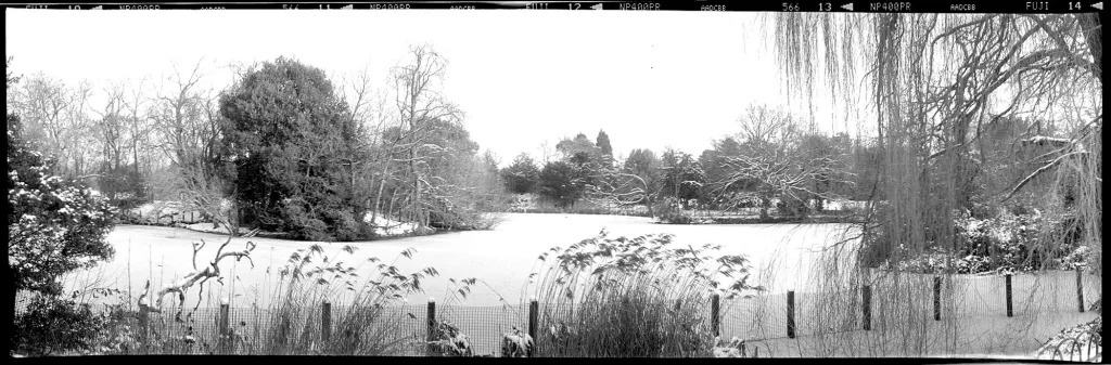 Panoramic picture shot on 120 film, using a Kodak No.1 Panoram
(Picture by Vic Rumak)