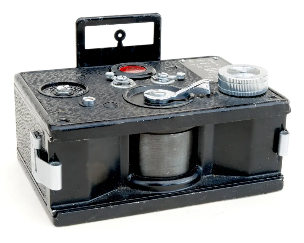 The FT-2, a Russian camera that shot 24x105mm images, the equivalent of three 35mm frames side by side