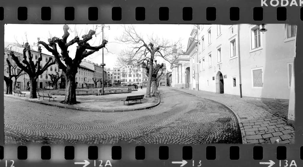 A 35mm panoramic picture from a Widelux