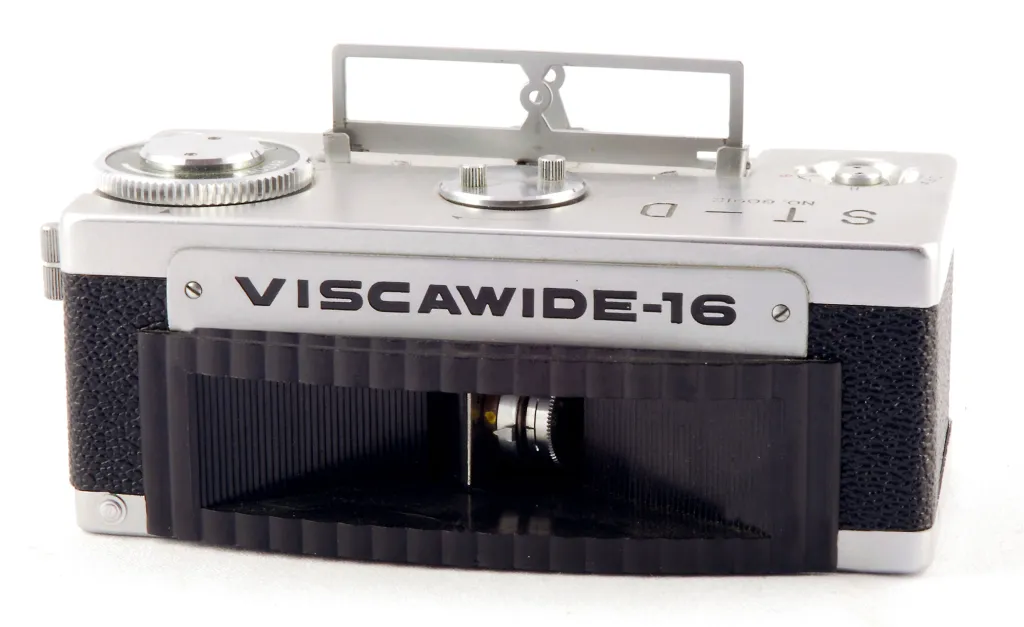 The Viscawide ST-D, the only swing-lens camera made for 16mm film